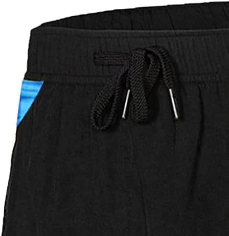 Homens mais tamanho respirável short rápido shorts de fitness maratona shorts de treino de jogging shorts esticados casuais