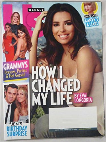 Revista semanal dos EUA 29 de fevereiro de Edição 1098 Eva Longoria-como eu mudei minha vida