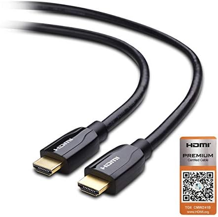 CABO MATERES DE CABO 3 Pacote HDMI de alta velocidade para cabo HDMI 3 pés com suporte de resolução HDR e 4K e HDMI certificado por 1 pacote para cabo HDMI