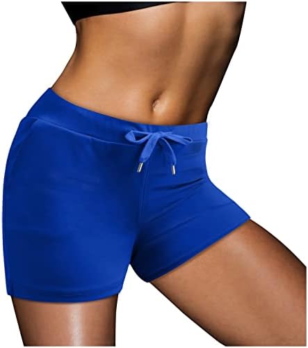 Shorts femininos de zpervoba com bolsos ativos com bolsos shorts executando shorts esportivos shorts atléticos calças