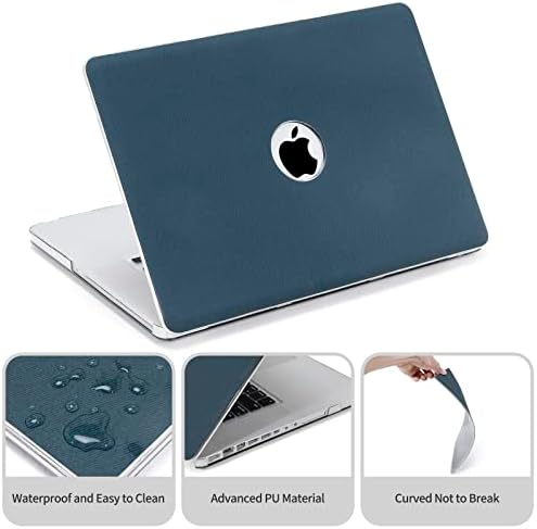 Dulinedo Compatível com MacBook Pro 15,4 polegadas Caso 2015 2014 2013 2012 2012 2010 2009 Lançamento A1286, PU Dupla