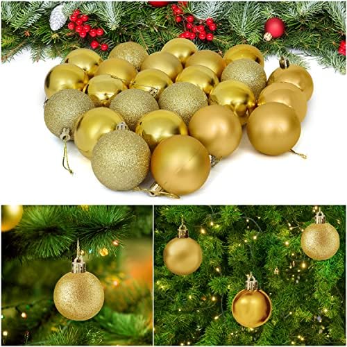 Sobre Space Christmas Bubles Baubles Golden Xmas Tree Baubles