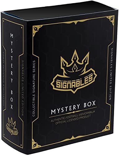 Signable Players Mystery Box - Signature Series Fac -Faccer Soccer com informações do jogador - Colecionadores oficiais