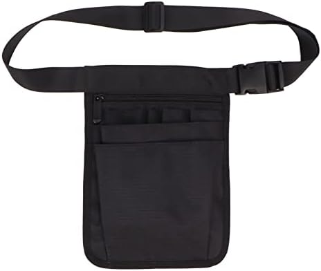 Bolsa de cinto da cintura da enfermeira, enfermeira Fanny Pack - Projeto de vários compartimentos para seringas, gaze, fita, telefones celulares, canetas, tesoura armazenando