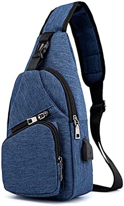 Mens Sling Bags Crossbody Sling Bag para homens Mulheres Mochilas de ombro Bolsas de tórax Solas de couro Travel Travel Crossbody