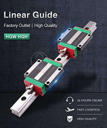 Venda à vista do trilho linear de prata de Taiwan Linear Linear Slider Montagem inferior deslizante linear RGH45CA 1PCS
