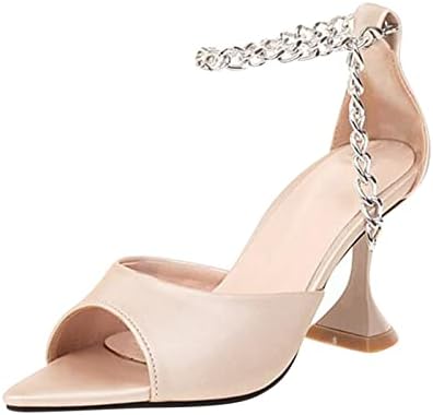 Loveely Women's Shoes Casual Aberto do dedo do pé pontilhado Moda não escorrega