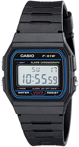 Relógio esportivo casual Casio F91W-1