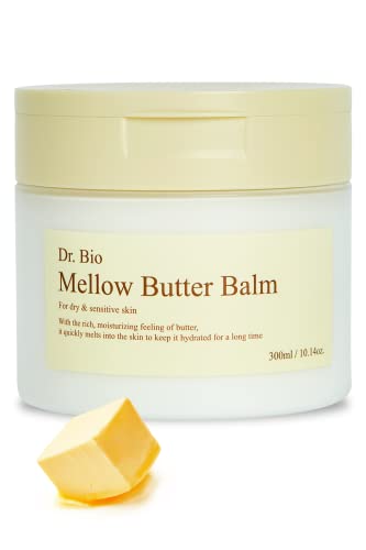 Dr. Bio Multi Balm | Creme hidratante natural para a pele seca e rachada | Feito com cera de abelha orgânica e óleo de abacate para os lábios secos, com as bochechas e o calcanhar | Cuidados com a pele coreanos