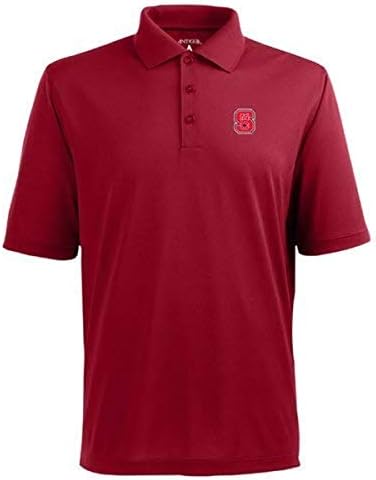 NCAA North Carolina State Wolfpack Pique Xtra Lite Desert Polo Dry Polo Men