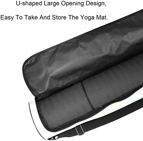 Color Mapjpg Yoga Mat Carrier Bag com alça de ombro de ioga bolsa de ginástica bolsa de praia