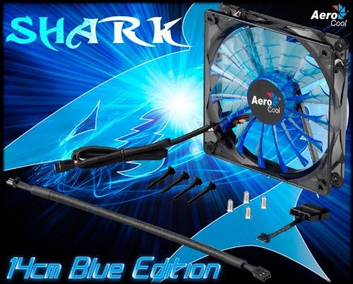 Aerocool Shark 140mm Blue Edition REFRODING FAM EN55468
