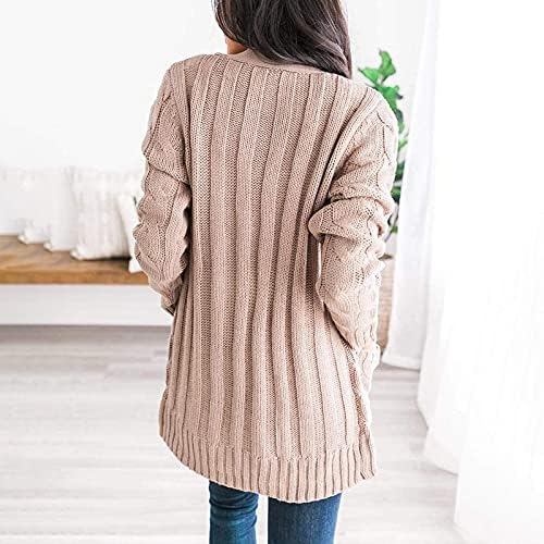 Sweater de suéter feminino Cardigan Sweater Top Outwear Casual Cardigan Sweater Top Jacket Sweatters para 2022