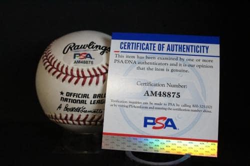 Clem Labine assinado Baseball Autograph Auto PSA/DNA AM48875 - Bolalls autografados