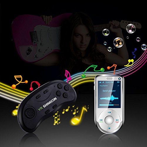 DPOFIRS VR ShineCon Wireless Bluetooth 3.0 Remote Controller, Mini Game Cosole Controller, Arm968E -S, lidera gamepad para osx Android PC - Black