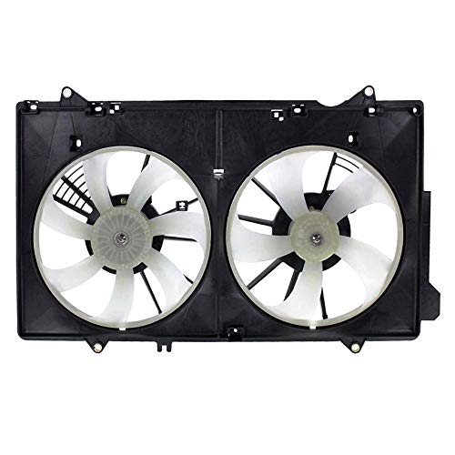 Ventilador de resfriamento rarefelétrico compatível com Mazda CX-5 2015- por número de peça PE01-15-140 PE0115140 PE01-15-150