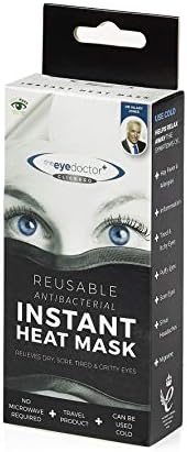 O Eye Doctor Click & Go - Instant Reutilable Gel Pack Hot Eye Compress para olho seco, blefarite e tratamento MGD -
