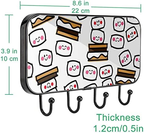 Ganchos de parede Guerotkr, ganchos pendurados, ganchos pegajosos para pendurar, comida