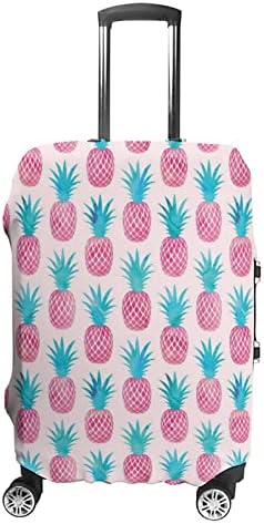 Abacaxi rosa elástico tampa de bagagem de viagem lavável mala de bagagem de proteção protetor