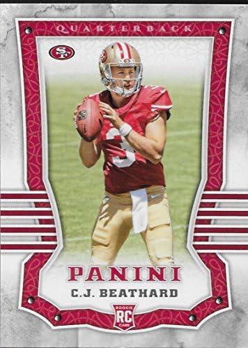 2017 Panini 108 C.J. Beathard RC Rookie San Francisco 49ers