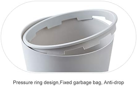 WXXGY Trash pode girar lixo de lixo de lixo de lixo lixo lixo lixo lixo Swing Swing para a cozinha do banheiro e escritório pp swing top bin/3pcs
