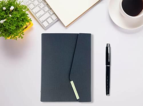 KJEC Genuine Leather Journal Notebook Set com caneta - presentes perfeitos para homens e mulheres - diário ideal para escrever,