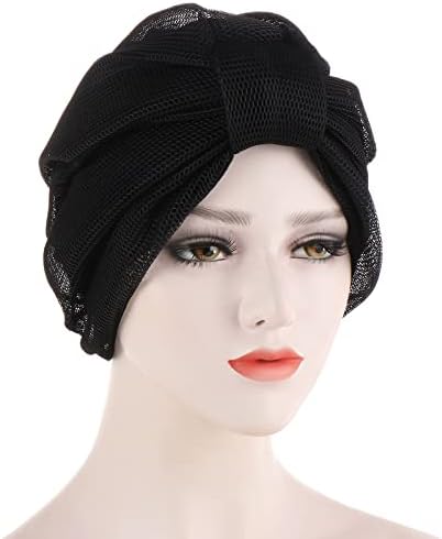 Women Knot Fashion Pleated Hat Cap Headwearwarwe