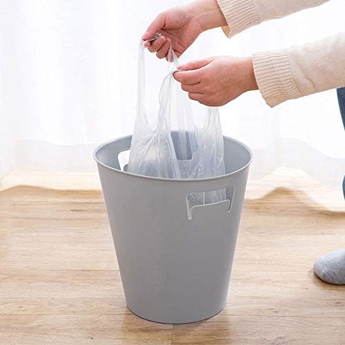 Mistor da batedora Criativa Lixo simples lata de lata de estar Sem cobertura lixo redondo pode lixo doméstico de plástico