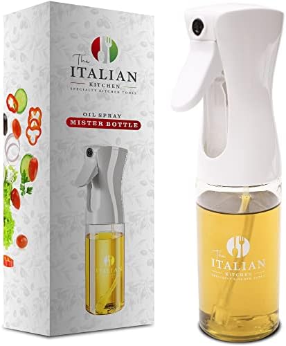 O Spray de óleo de cozinha italiano garrafa Mister - Garrane de pulverização de átomizador de óleo