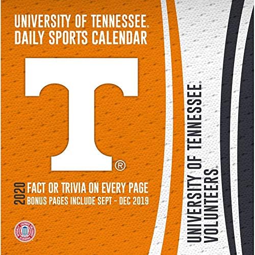 Turner Sports Tennessee Voluntários 2021 Box Calendário