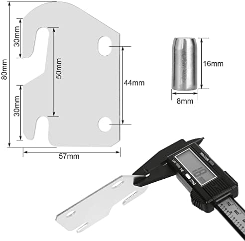 Placas de gancho de trilho de leito de madeira 10pcs para moldura de camas, ganchos de cama universa