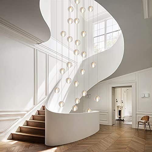 Ginsenglux 25 Lights Staircase Chandelier