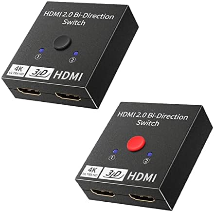 Switch 4K HDMI 2 em 1 out