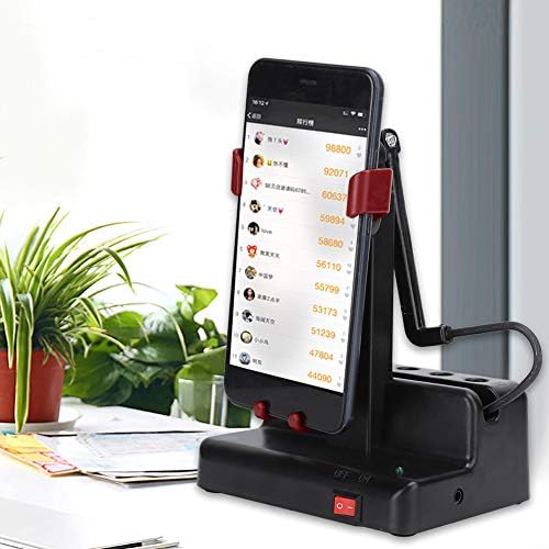 01 02 015 Shaker de telefone celular, simples de usar, suporte ajustável estável automaticamente agitador de telefone celular,