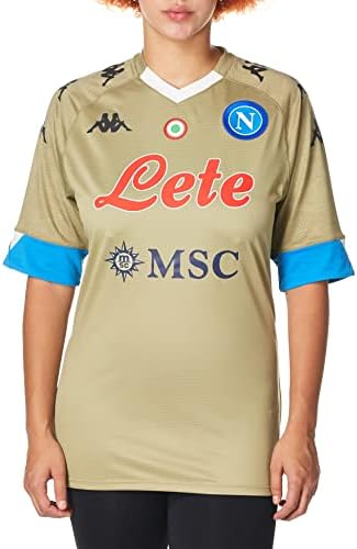 Camisas ativas femininas do SSC Napoli