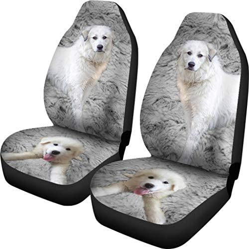 Pawlice Great Pyrenees Print Print Car Seat Covers