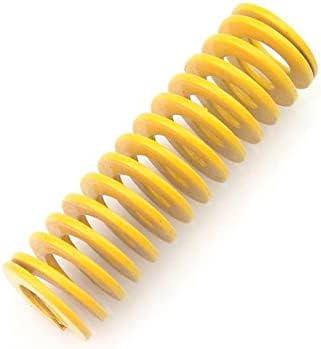 Reparos domésticos e molas diy 1pcs diâmetro externo de 30 mm compressão de molde de molde amarelo carga de estampagem espiral
