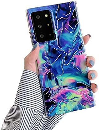 SUNSWIM Galaxy Note 20 Ultra Caso 5g 6,9 Caixa de telefone em mármore para mulheres meninas ouro brilho brilho slim fit silicone