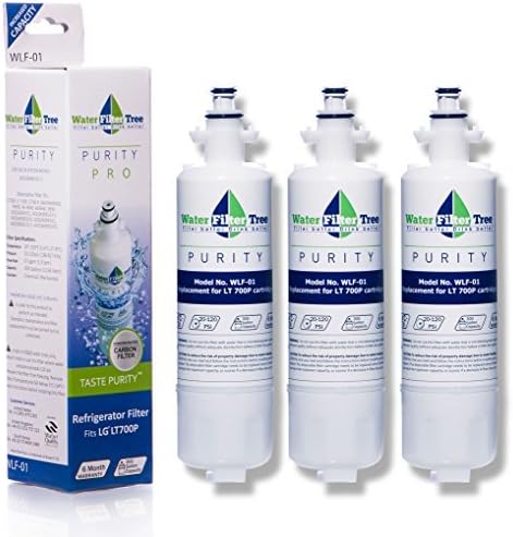 3 x WLF -01 - Filtro de substituição para LT700P, ADQ36006101 - Triple Pack