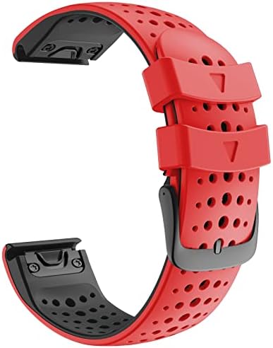 KDEGK RELUGUELA EASHFIT SILICONE RELAÇÃO BANDRAP ROURS para Garmin Fenix ​​7x 7 6x Pro 5 5x Plus 935 Smartwatch Bracelet