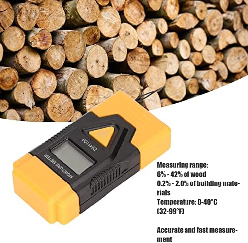 FDIT 3 em 1 Medidor de umidade de madeira Digital Detector de umidade Digital Testador de umidade Detector de vazamento de