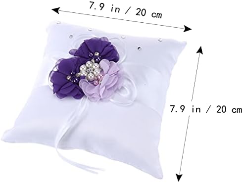 Alipis Pillow Pillow Ring Ring Portador Almofadas anel de anel de portador travesseiro de casamento travesseiro de