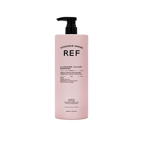 Referência da referência da suécia Champú iluminando shampoo colorido de 1000 ml de fortalecimento do shampoo para uso