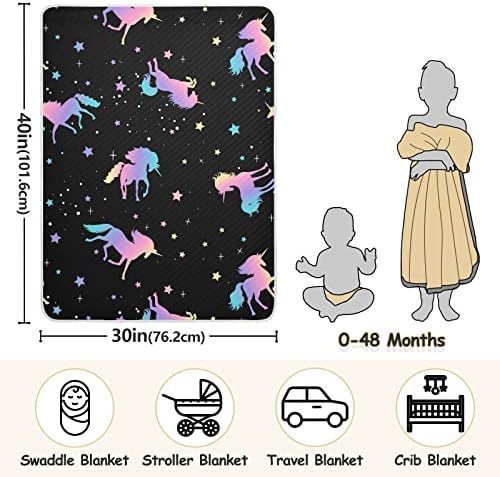 Cobertor de estoque de estoque de estoque de estrancos de algodão para bebês, recebendo cobertor, cobertor leve e macio