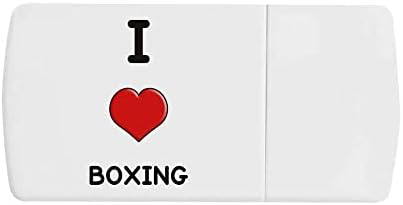 Azeeda 'I Love Boxing' Caixa de comprimidos com divisor de tablets
