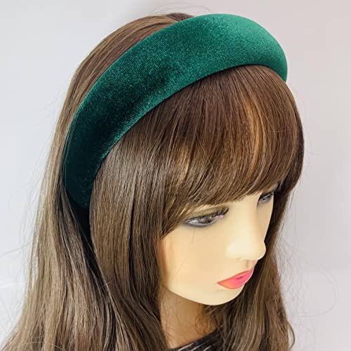 Bandas de cabeça de cabeça de veludo de veludo funcosta para mulheres garotas de cabelos de esponja vintage da banda de cabelo da moda e acessórios de cabelo fofos