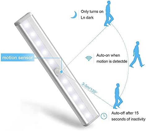 Sensor de movimento de 10 liderado por 10 Light Light Light Indoor