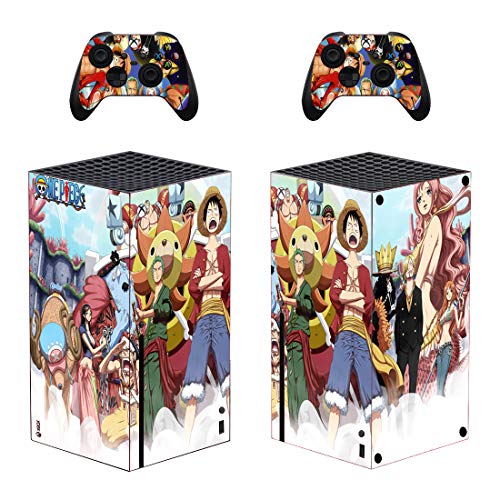 Decalque de adesivo de pele de vinil Kajal Mani para X-Box-One-Série X Console Skin Set Pirate King King