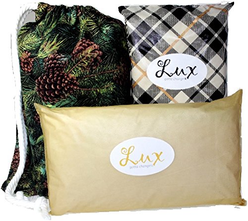 Lux Change Kit - Conjunto de presentes para adultos abaixo de US $ 20 - Kit de alteração 2pk, sênior, incontinência, adulto, homens,
