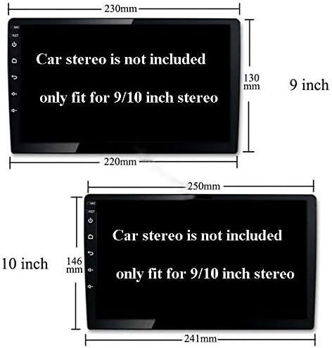 Estrutura de fáscia de rádio de carro de 9 polegadas para Kia Sportage 2007- DVD GPS Navi Player Playle Dash Kit